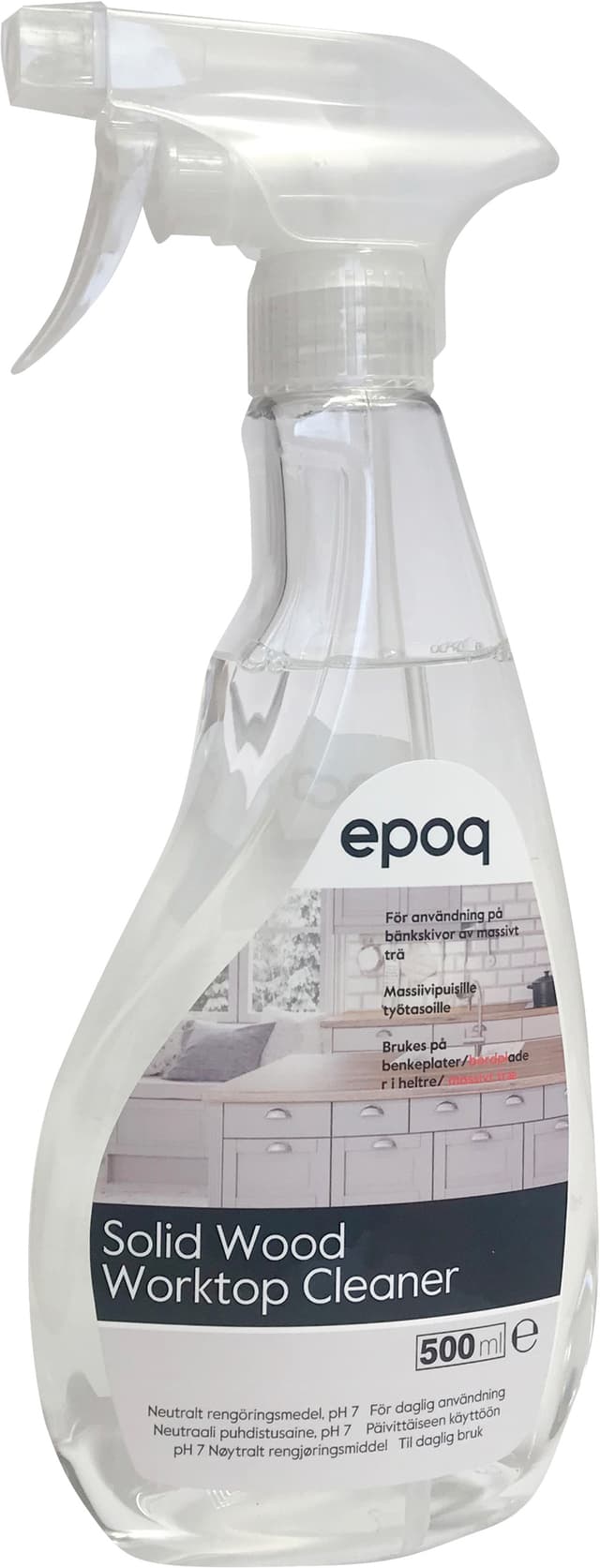 Epoq rengöringsmedel för träbänk