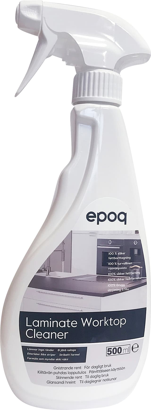 Epoq rensemiddel til laminatbenkeplate