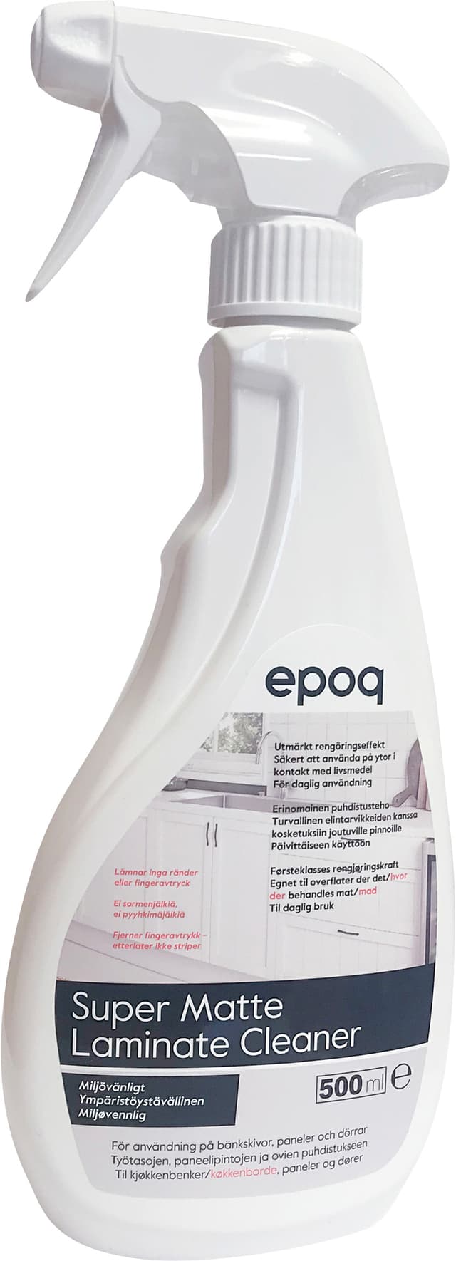 Epoq supermatt rensemiddel til laminatbenkeplate