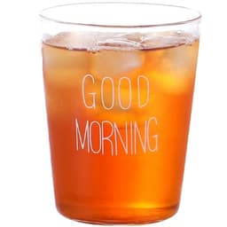 Dricksglas Good Morning