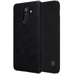 NILLKIN Flip kotelo Korttipaikalla Samsung Galaxy J8 2018, Musta