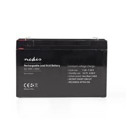 Nedis Laddningsbart blybatteri  6V 10000mAh
