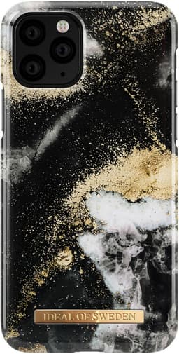 iDeal Fashion Apple iPhone 11 Pro suojakuori (Black Galaxy Marble)