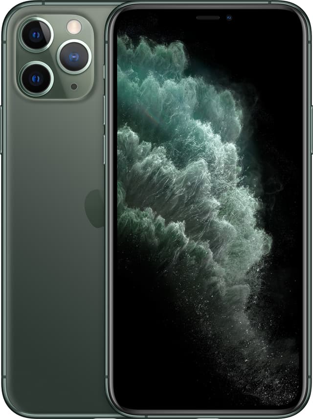 iPhone 11 Pro smarttelefon 256 GB (midnattsgrønn) - Elkjøp
