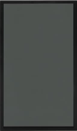 Epoq Vitrinlucka 40x70 cm aluminium svart