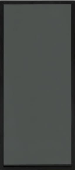 Epoq Vitrinedør 30x92 (black aluminium)