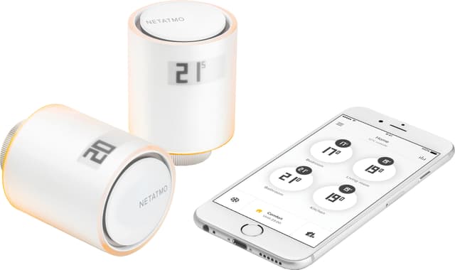 Netatmo Starter Pack - smarte radiatortermostater (2-pk)