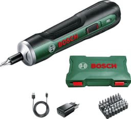 Bosch PushDrive ledningsfri elektrisk skruetrækker m/ 32-bit sæt