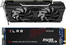 PNY GeForce RTX 2060 Super grafikkort + PNY 250GB SSD pakke