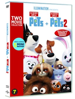 SECRET LIFE OF PETS 1+2 (DVD)