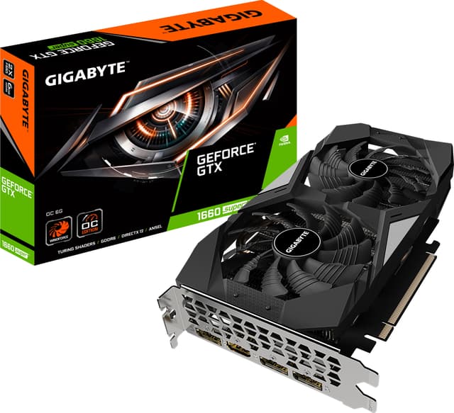 Gigabyte GeForce GTX 1660 Super OC grafikkort