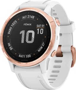 Garmin Fenix 6s Pro multisport smartwatch 42 mm (rose gold/white)
