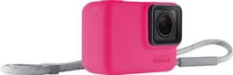 GoPro trekk + stropp (hot pink)
