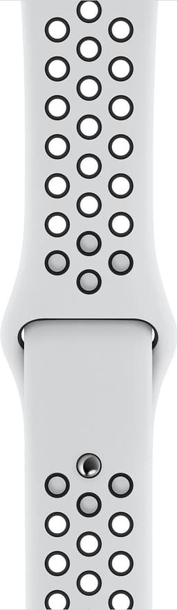 Apple 44 mm Nike urheiluranneke (platina/musta)