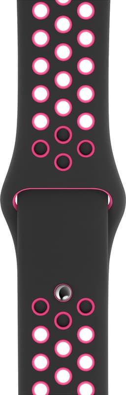 Apple 40 mm Nike urheiluranneke (musta/pinkki)