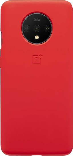 OnePlus 7T silikonfodral (rött)