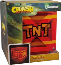Crash Bandicoot TNT-kasse lampe