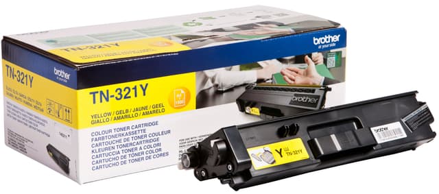 Brother Toner TN-321 Gul