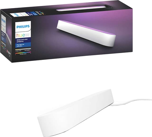 Philips Hue Play utvidelsespakke til lysbar (hvit)