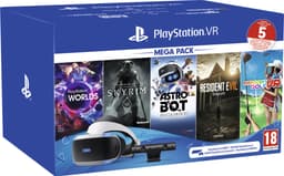 PlayStation VR Mega Pack 2: PS VR headset med kamera og 5 VR-spil