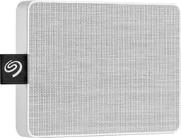 Seagate One Touch portabel SSD, 500 GB (vit)
