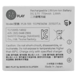 B&O Beoplay H8/H9-batteri