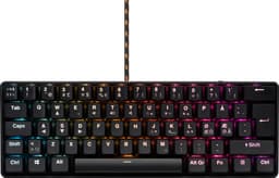 ADX kompakt RGB membran-gamingtastatur