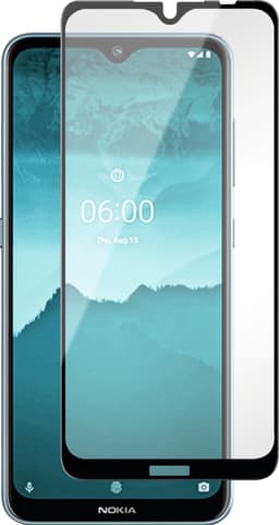 Panzer Full-Fit Nokia 6.2/7.2 skjermbeskytter (sort)