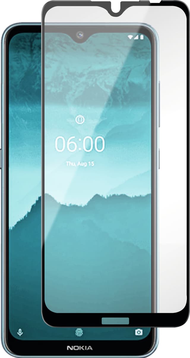 Panzer Full-Fit Nokia 6.2/7.2 skjermbeskytter (sort)