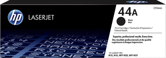 HP 44A lasertoner (sort)