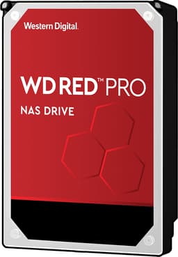 WD Desktop Red Pro 3.5" intern hårddisk för NAS (2 TB)