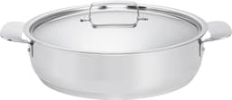 Fiskars All Steel stekfat med lock 1023764 (28 cm diameter)