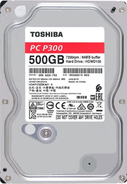 Toshiba P300 intern hårddisk (500 GB)