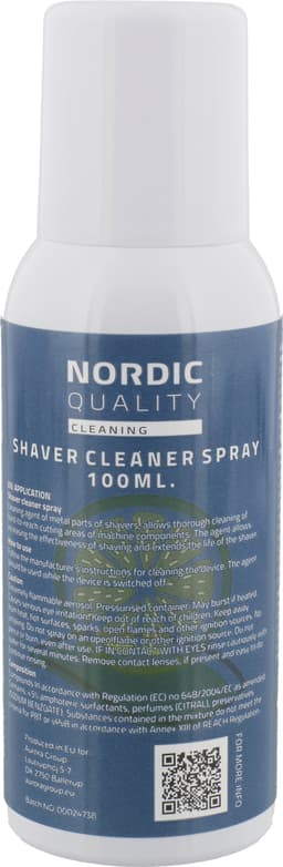 Nordic Quality rengöringsspray för rak/trimmer NQ352799