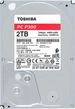 Toshiba P300 intern harddisk (2 TB)