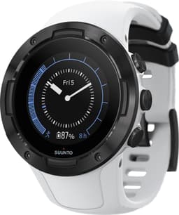 Suunto 5 G1 GPS sportsklokke (hvit/sort)