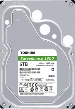 Toshiba S300 Surveillance intern harddisk (5 TB)