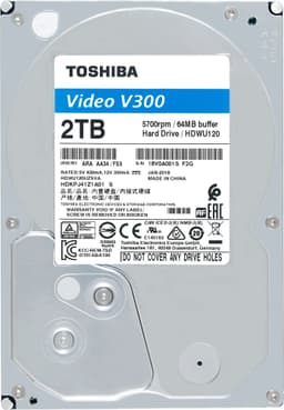 Toshiba V300 Video Streaming intern harddisk (2 TB)