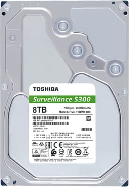 Toshiba S300 Surveillance intern harddisk (8 TB)
