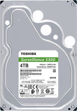 Toshiba S300 Surveillance intern harddisk (4 TB)