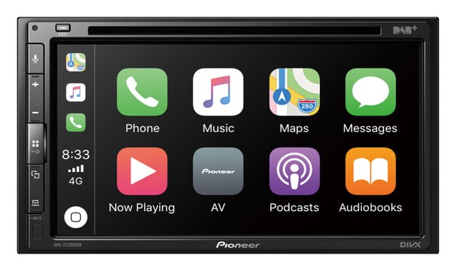 Pioneer AVH-Z5200DAB multimediaafspiller med DAB radio-Apple CarPlay