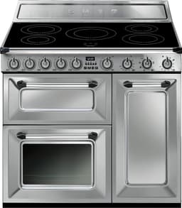 Smeg Victoria 90 cm induktionskomfur TR93IX (rustfrit stål)