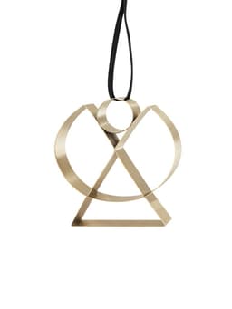 Stelton figura ornament engel liten messing