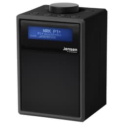 Jensen Buddy bærbar radio (sort)