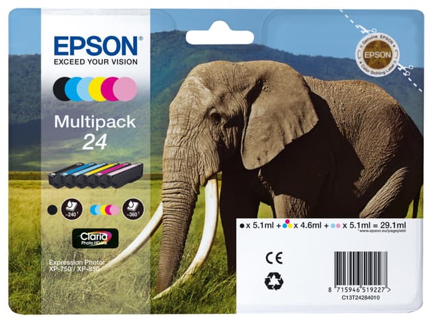 Epson blekkpatron Claria Photo HD 24 (multipack)