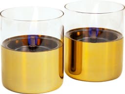 TenderFlame Lilly bordslykta 2-pack (guld)