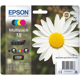Epson bläckpatroner Claria Home 18 Cyan Magenta Gul Svart