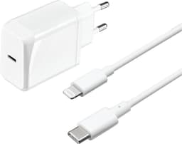 Sandstrøm USB-C - Lighting 18 W pikalaturi 1 m