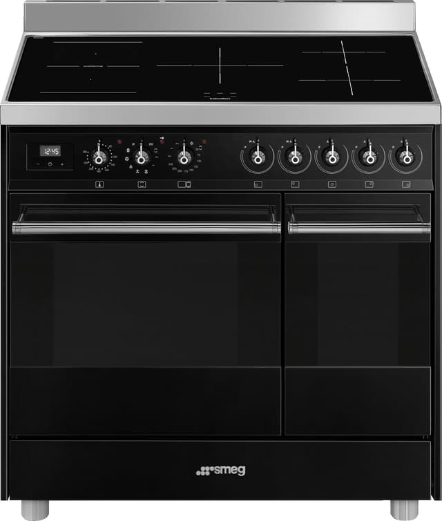 Smeg Serie Symphony Induktionsspis C92IPBL9-1 (90cm)