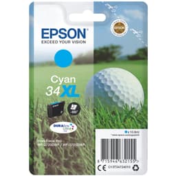 Epson blekkpatron DuraBrite Ultra 34XL Cyan